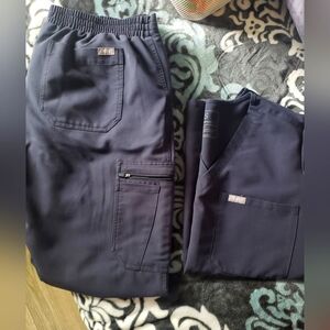 Navy blue figs
